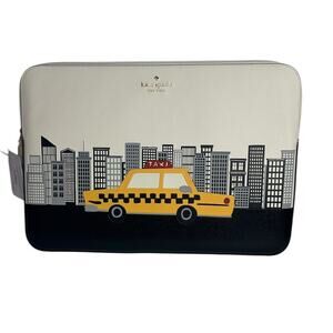 Kate Spade NYC Big Apple  Taxi Universal Laptop Sleeve Computer Cover